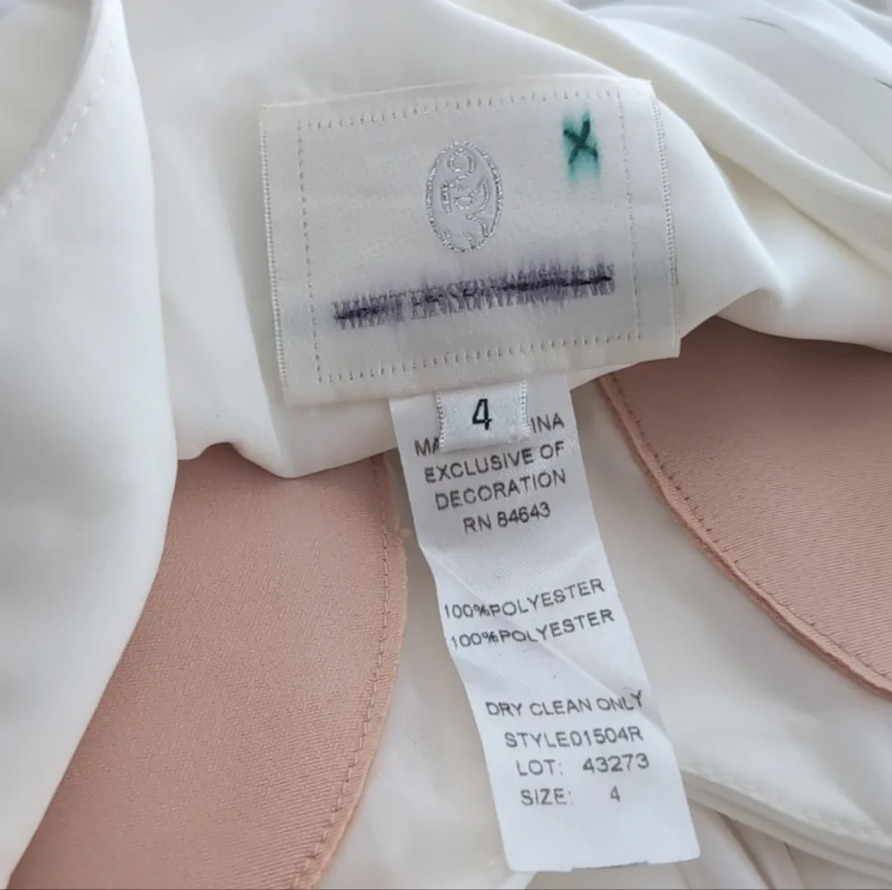 Watters & Watters - Linden Gown - Ivory - 4 - Picture 7 of 8